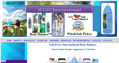 Desktop Screenshot of liquidhealthproducts.com